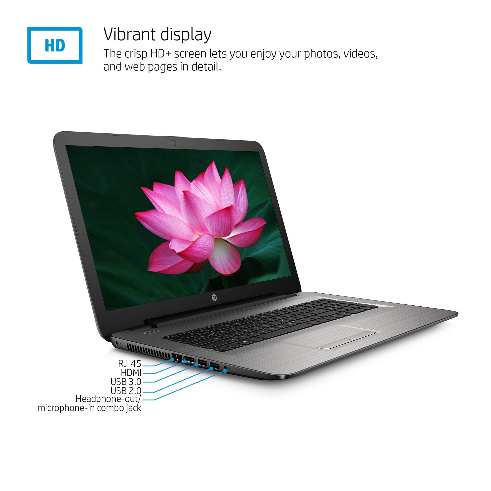 Amazon.com: HP 17-x010nr 17.3-Inch Notebook (Pentium, 4 GB RAM, 1
